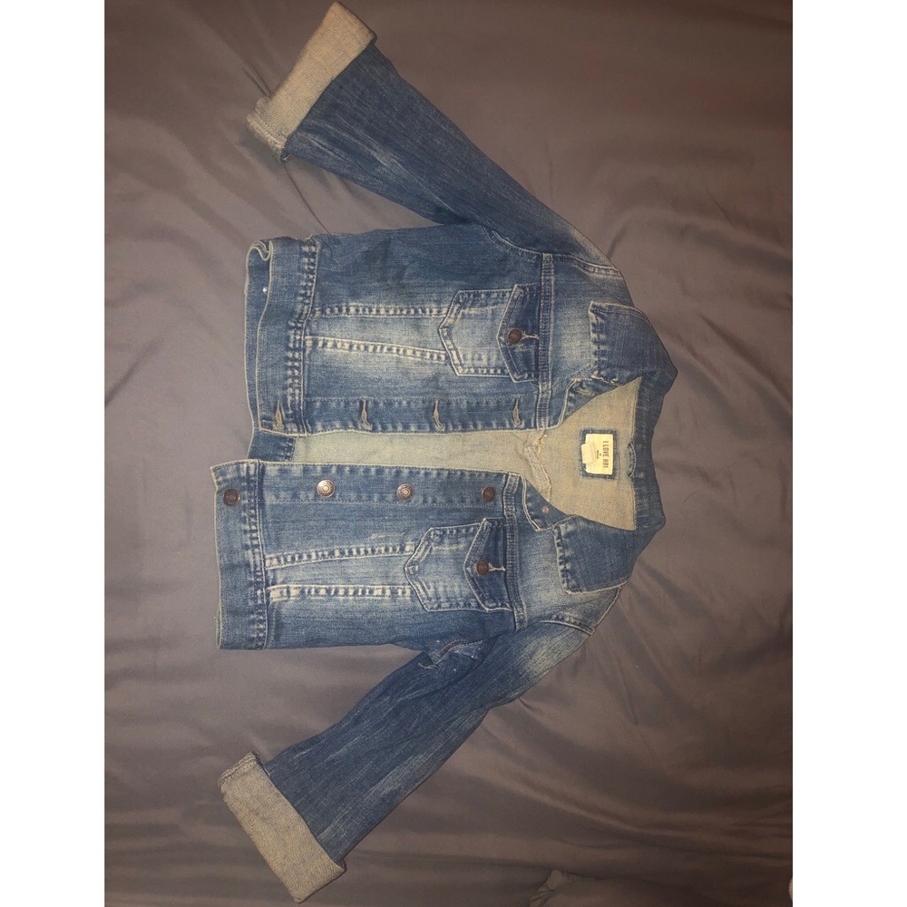 Cropped Jean Jacket